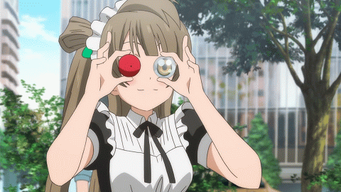 love live school idol project maid GIF