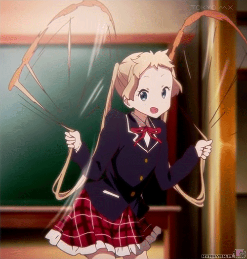 chuunibyou demo koi ga shitai anime girl GIF