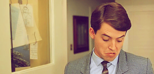 mocking matthew broderick GIF