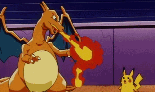 pokemon fighting GIF