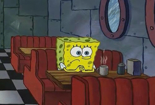 sad spongebob gif GIF by SpongeBob SquarePants