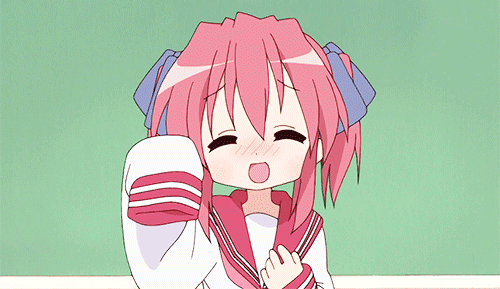 kawaii wave GIF