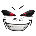 Magic Villain Anime Face 3D