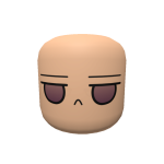 Dull Anime Face Head
