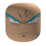 Blue Evil Go Face