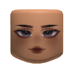Charmin Grey Eyes Face Mask in Nougat Skin Tone