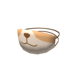 Shiba Face Mask - Kawaii Anime Style