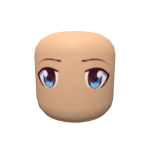 Anime Eyes Head - Cute Face