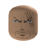 Red Scar Pirate Anime Face
